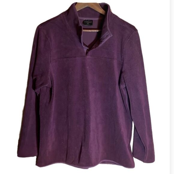 32 Heat Plum Fleece Sweater - Picture 1 of 6